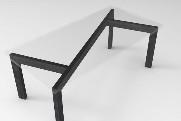 Table basse industrielle design