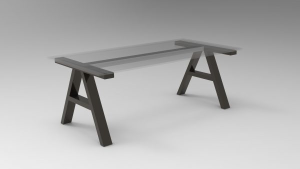 table basse industrielle originale
